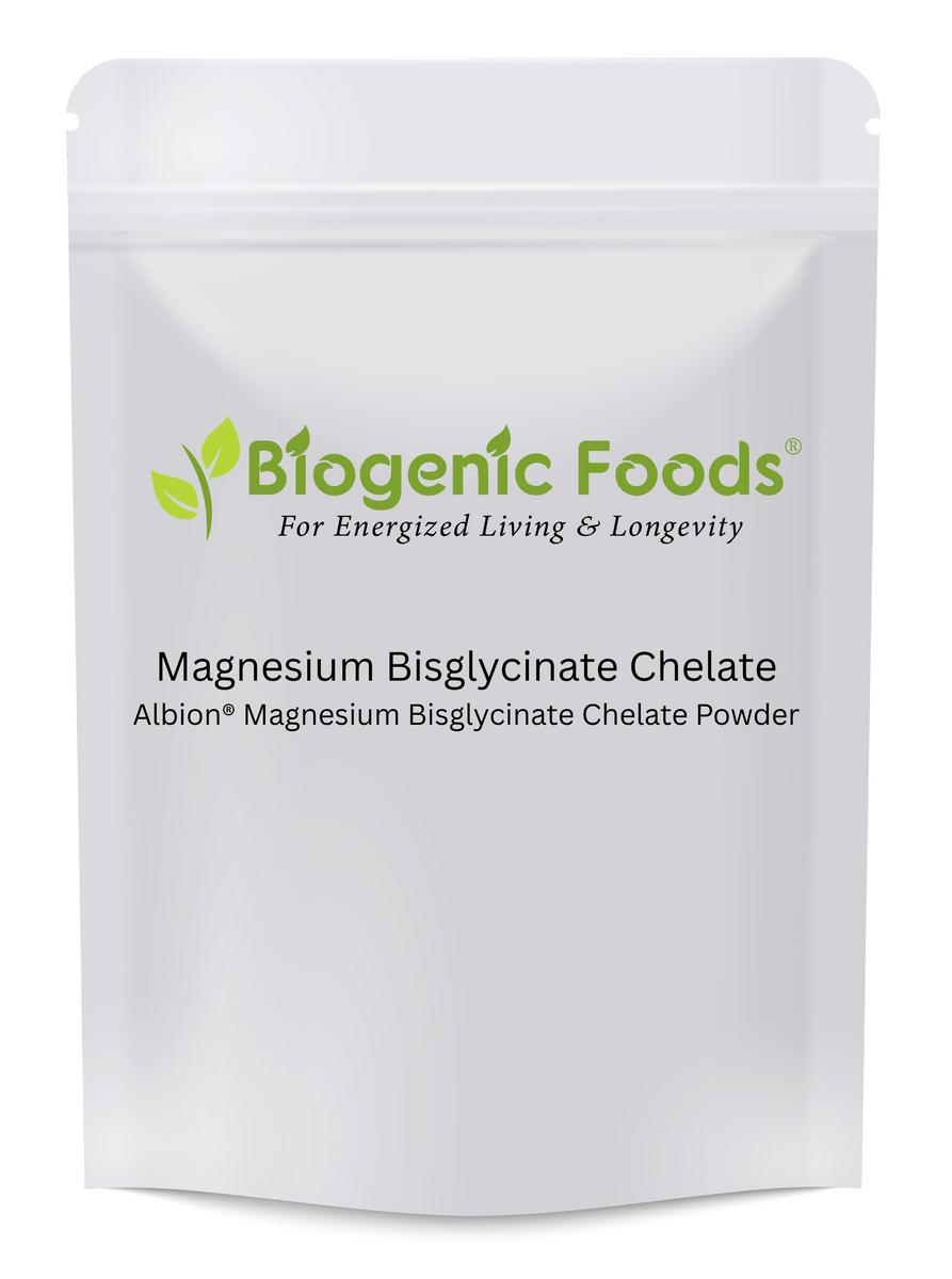 Magnesium Bis Glycinate - 21% Mg / 79% Glycine - Crystalline Powder - Bulk Pack