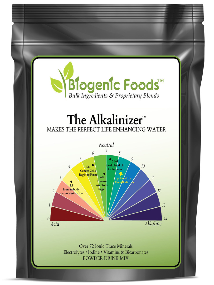 Alkalinizer - Body Acid pH Balance - Electro Alkalize, Ionize & Re-Mineralize 60+ Gallons of Water