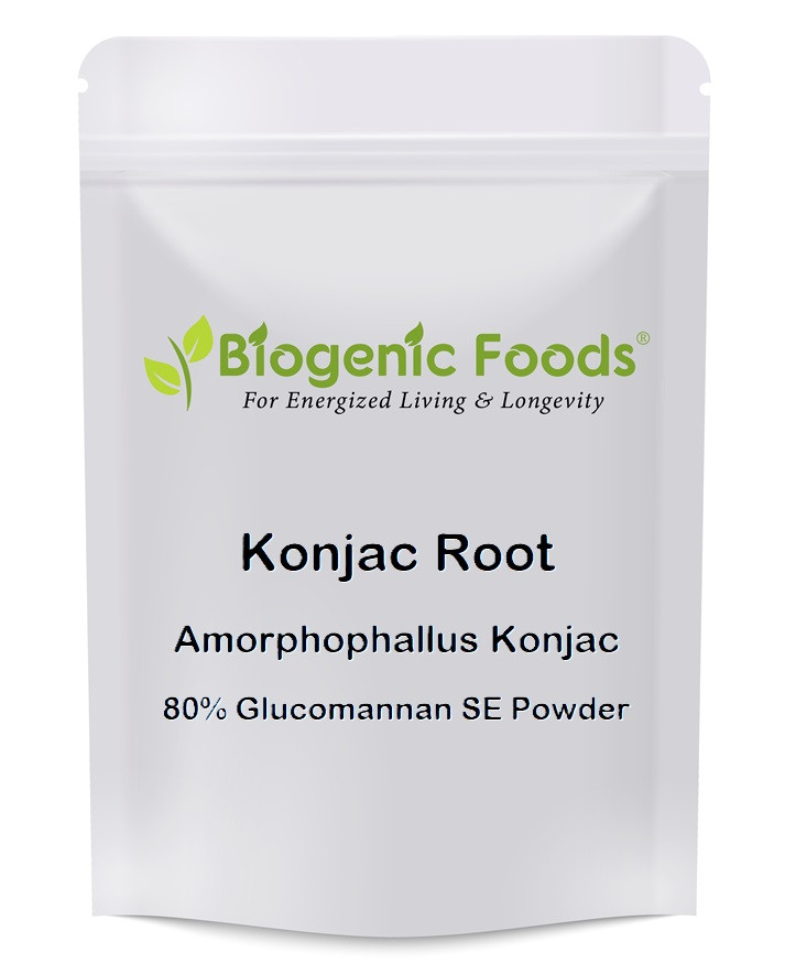 Konjac Root Extract 80% Glucomannan Supplement