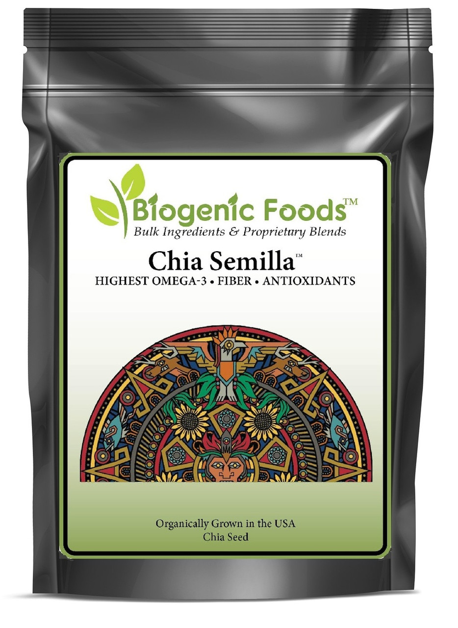 Organic Chia Seeds, Non-GMO, Bulk Chia Seeds