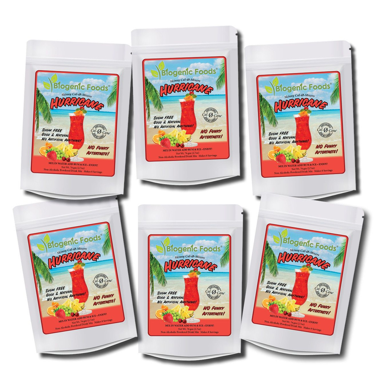 Skinny Cal-0-Cane - New Orleans Hurricane Cocktail Mix Powder