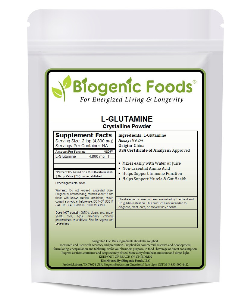 glutathione 1000 mg Glutamine - L-Glutamine - Amino Acid Powder - Immune, Digestion and Brain  Support-gm