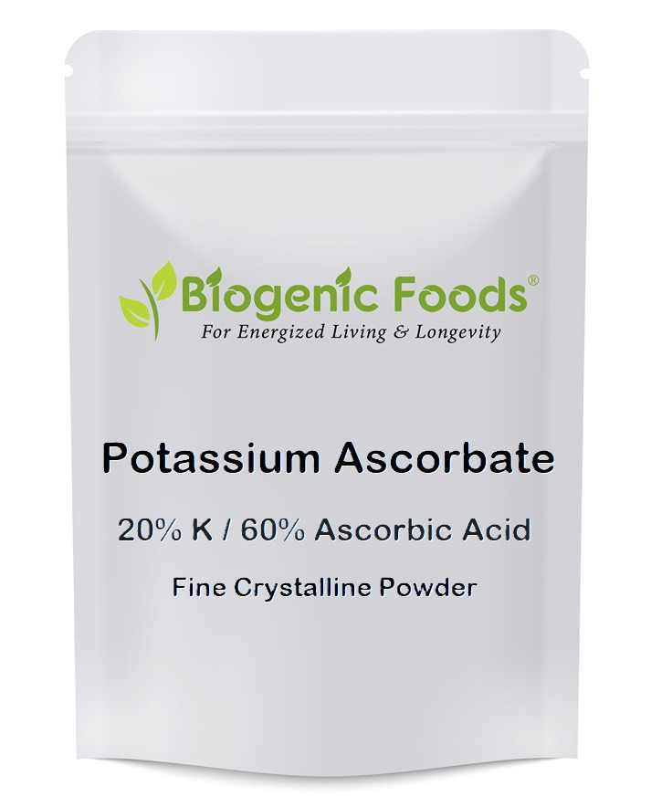 Potassium Ascorbate - 20% K / 60% Ascorbic Acid for Immune Support