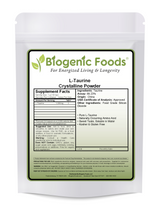 Taurine - L-Taurine - Essential Amino Acid - 100% Pure Crystalline Powder - Bulk Pack