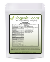 Spirulina - Organic 100% Pure Green Powder - Arthrospira Platensis - Bulk Pack