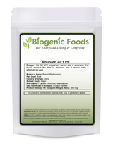 Rhubarb Root - 20:1 Powder Extract -  Rheum Palmatum- Bulk Pack