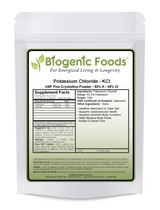 Potassium Chloride - 52.5% K /47.5% CL - Crystalline Powder - Bulk Pack