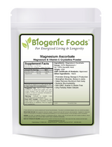 Magnesium Ascorbate - ~88.5% Vit. C / ~6.5% Mg - Fine Crystalline Powder - Bulk Pack