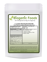 Lysine - L-Lysine  HCL - Bone Health -  Amino Acid Powder - Bulk Pack