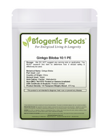 Ginkgo Leaf - 10:1 Powder Extract - Ginkgo Biloba - Bulk Pack