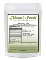 Probiotics 8x40 - 8 Viable Strains / 40 Billion/gm - Organic Prebiotic Powder Base - Bulk Pack