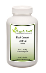 Black Currant Seed Oil - Essential Fatty Acid 140 mg of Natural Sourced GLA - 1,000 mg