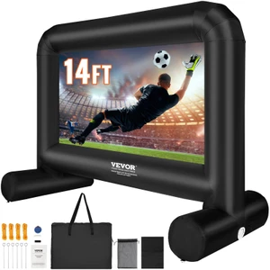  Inflatable Movie Screen, 14 FT Inflatable Projector Screen for Outside with Blower and Carrying Ba E415-TYPM20CQSCQSN09WYV1