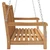 Swing Bench Solid Teak Wood 44.9"x23.6"x25.2 A949-316628