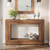 Modern Farmhouse 47-inch Long Entryway Console Table in Rustic Brown Wood Finish Q280-RBFCSWE11953926