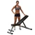 Multi-position Weight Training Flat Incline Decline Folding Exercise Bench Q280-BSPFC5198125