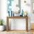 Solid Wood Modern Accent Console Table / Sofa Table in Medium Brown Pecan Finish Q280-PCBST1259346274