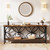 Modern 70-inch Long Narrow Console Sofa Table with Brown Wood Top and Shelf Q280-RBTERCN15976431