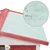  Outdoor Rabbit Hutch 3 Doors Red Wood A949-170839