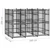  Outdoor Dog Kennel Steel 59.5 ft A949-3097938