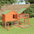  Rabbit Hutch Brown 73"x23.8"x43.1" Solid Wood Pine A949-172276
