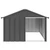  Dog House Anthracite 45.9"x60.2"x32.1" Galvanized Steel A949-171541