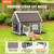 Outdoor Cat House Weatherproof, Feral Cat Shelter for Multiple Cats, Outdoor Wooden Cat House with  E415-FWSMZMBHSDCSGTRZ7V0
