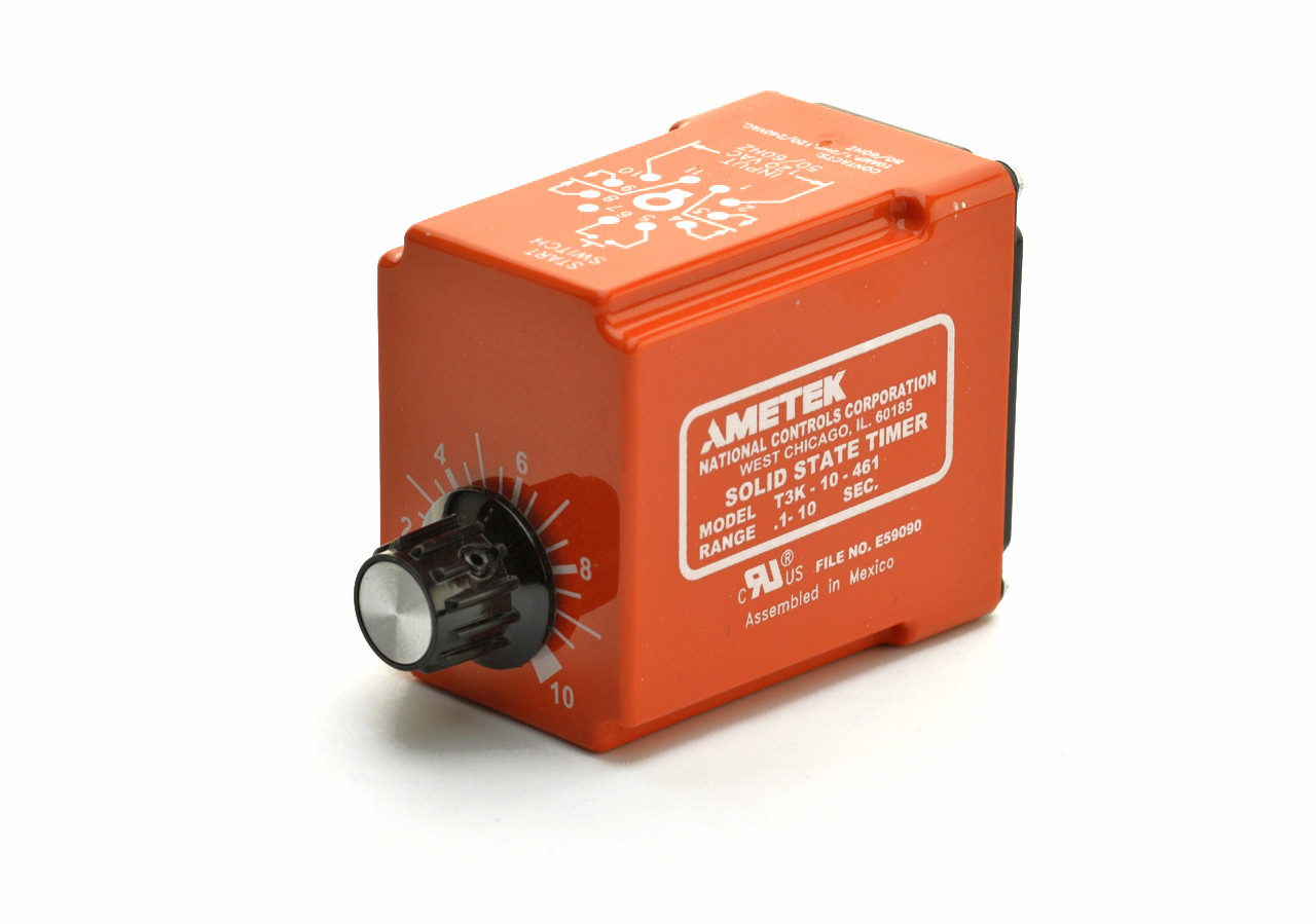 Industrial Time Delay Relays by AMETEK NCC