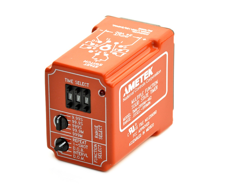 タイムリレー 0085450132 制御ユニットモジュール Time Delay Relays | TMM Series by AMETEK NCC