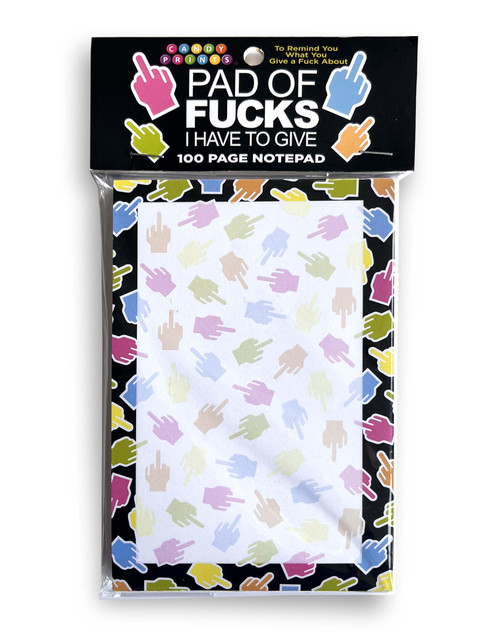 Fucks To Give Notepad