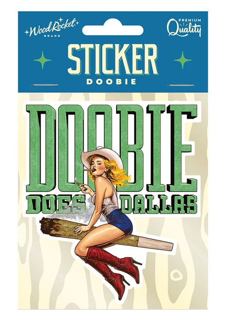 Doobie Does Dallas Sticker