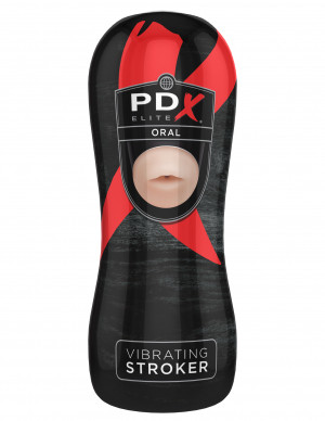 Pdx Elite Vibrating Oral Stroker