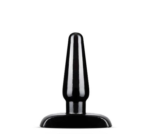 Anal Adventures Basic Anal Plug - Small - Black