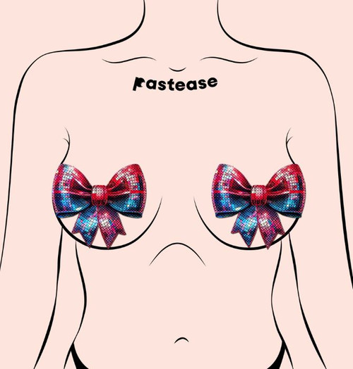 Disco Ball Bow Pasties