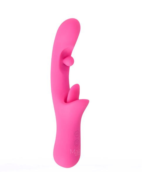 Alora Dual Motor Licking & Rotating Vibe Pink