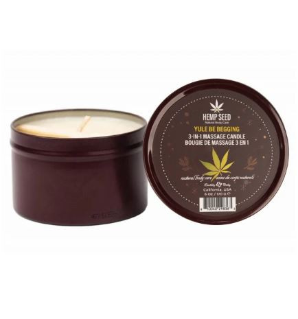 Hemp Seed 3-in-1 Massage Candl Yule Be Begging 6oz
