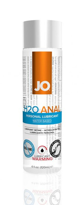 Jo 4 Oz Anal H2o Warming Lubricant