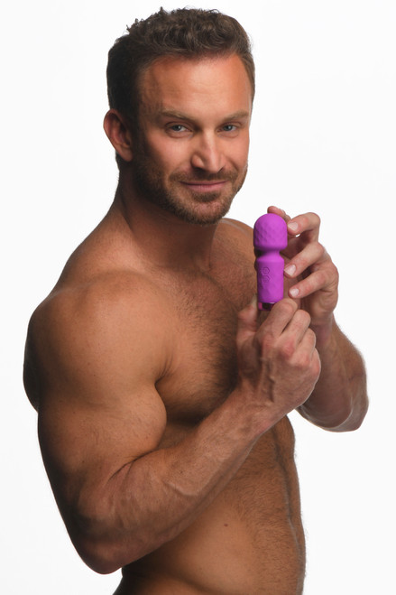Bang! 10x Mini Silicone Wand Purple