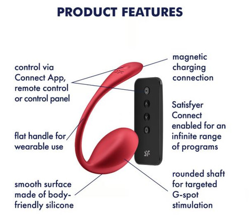 Satisfyer Shiny Petal Red