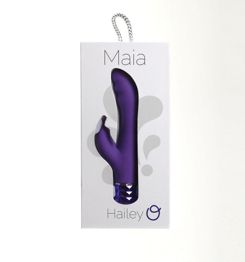 Hailey Silicone Rabbit Purple