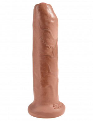 King Cock 7 In Uncut Tan