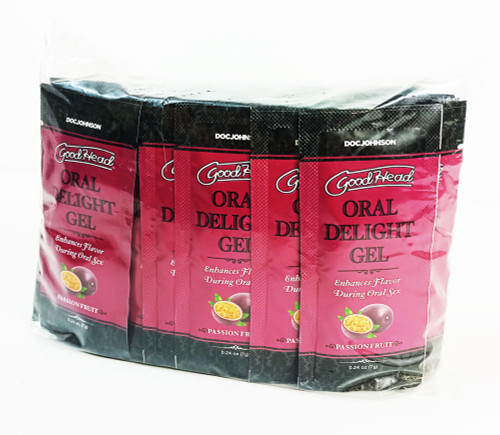 Goodhead Oral Delight Gel Bulk Refill Passion Fruit 48 Pcs 0.24 Oz