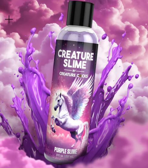 Creature Cocks Creature Slime Water Based Purple Slime Lube 8oz