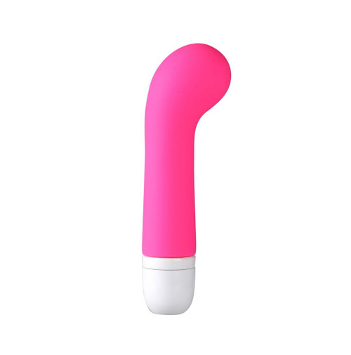 Ava Silicone G Spot Vibe Neon Pink