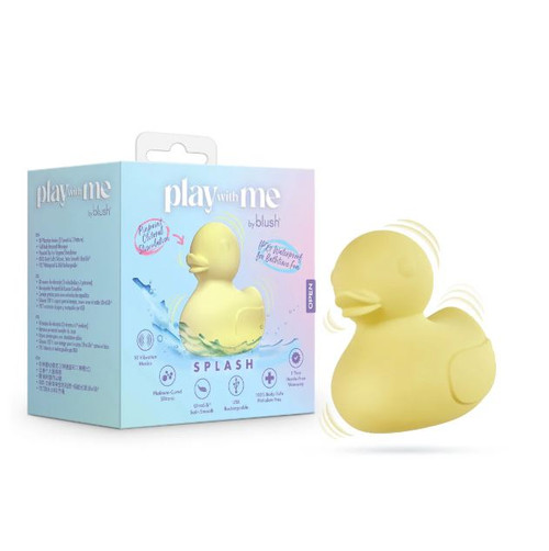 Play With Me Splash Silicone Clitoral Vibrator