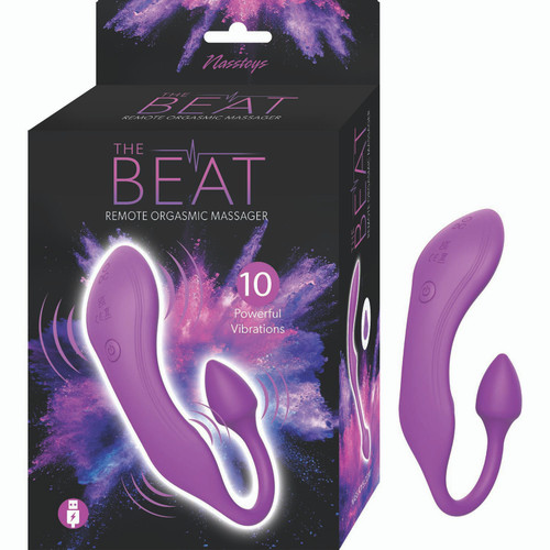 The Beat Remote Orgasmic Massager Purple