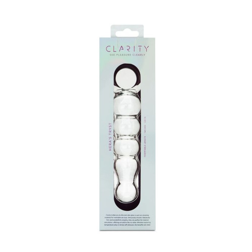 Clarity Glass Dildo Hera's Tryst