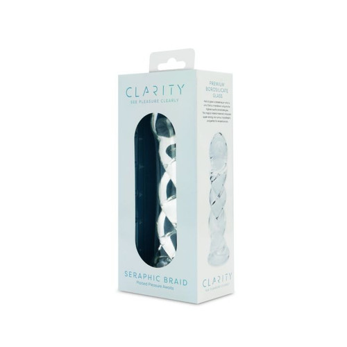 Clarity Glass Dildo Seraphic Braid
