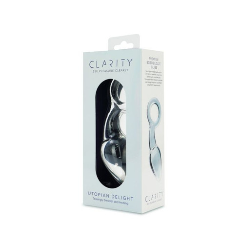 Clarity Glass Dildo Utopian Delight