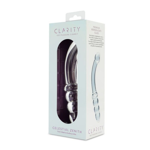 Clarity Glass Dildo Celestial Zenith